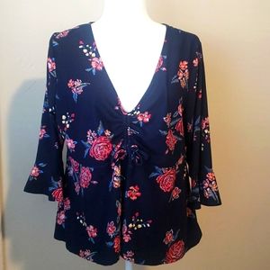 Xhilaration Casual Blouse